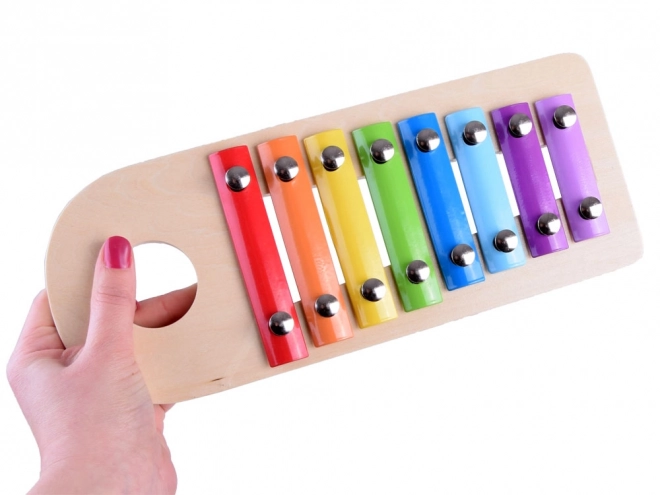 Wooden Xylophone with Mallet for Kids