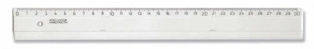 Koh-i-Noor Transparent Ruler 30cm