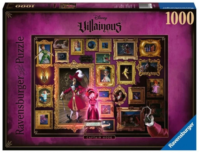 Ravensburger Puzzle Disney Villainous Captain Hook 1000 Pieces