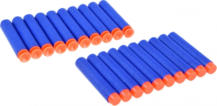Soft foam darts for safe play