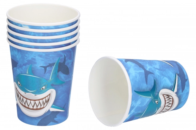 Shark Party Cups