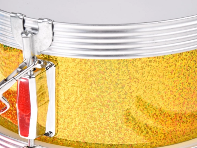 Colorful Drummer's Drum with Strap and Sticks