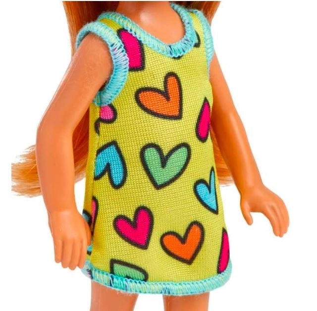 Barbie Chelsea Doll with Heart Dress