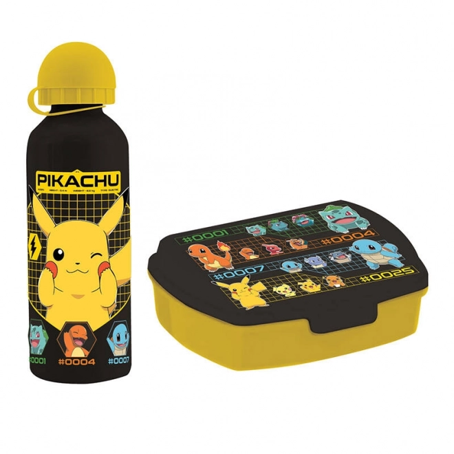 Lunch Box and Water Bottle Pokemon Set