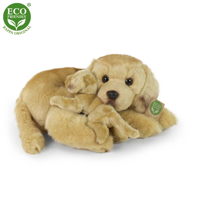 Plush Labrador with Puppy Eco-Friendly