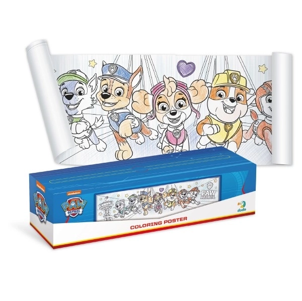 Coloring Poster Paw Patrol