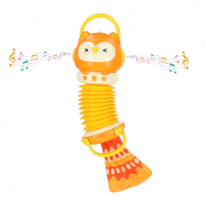 Sensory Owl Accordion Toy for Children