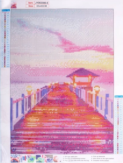 Diamond Painting Mosaic 5D Pier