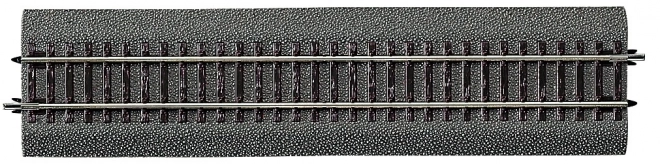 Roco Straight Track with Ballast G1