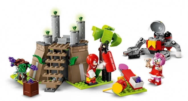 Knuckles and the Master Emerald Temple Playset