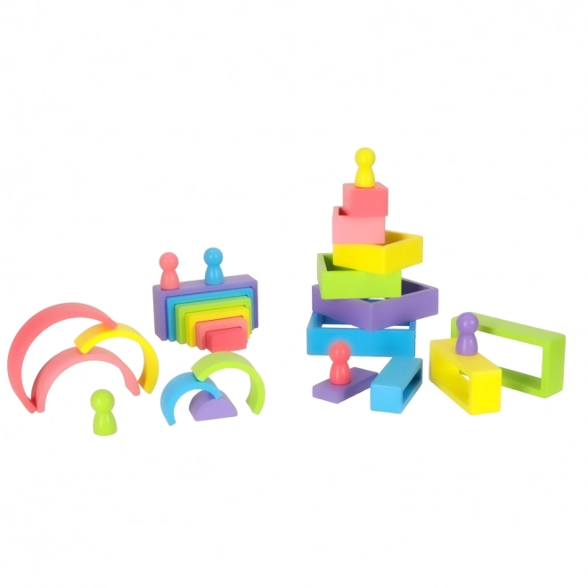 Educational Wooden Rainbow Puzzle