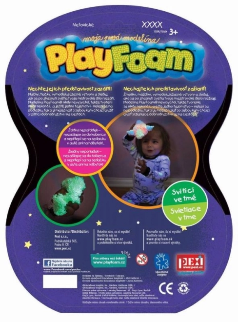 PlayFoam® Glowing Modeling Clay 4-Pack