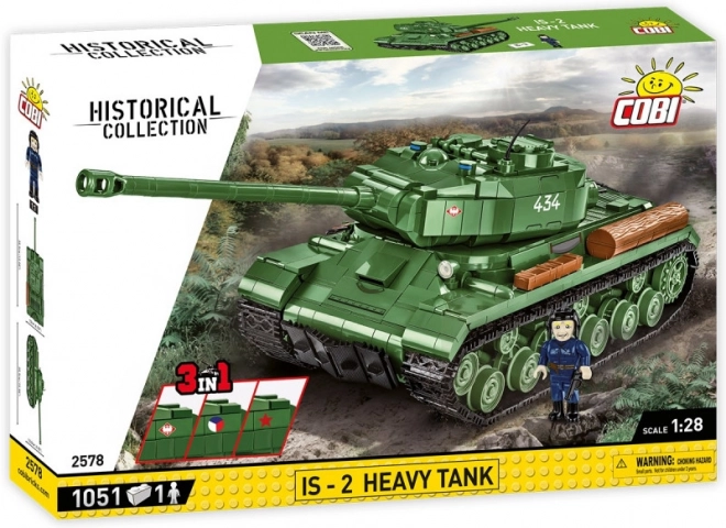 Heavy Tank IS-2 Building Set