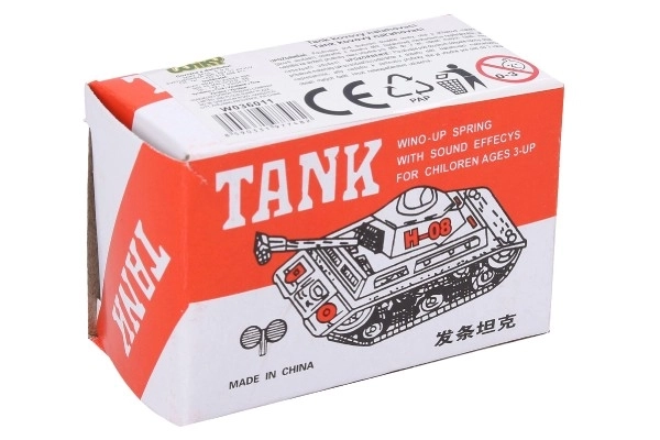 Wind-up Metal Tank Toy