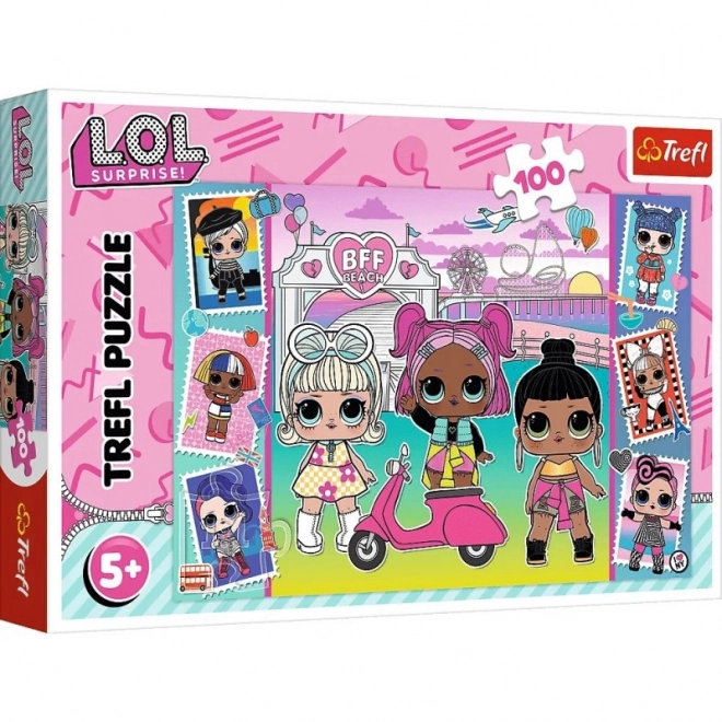 Trefl Puzzle LOL Surprise Dolls Photos 100 Pieces