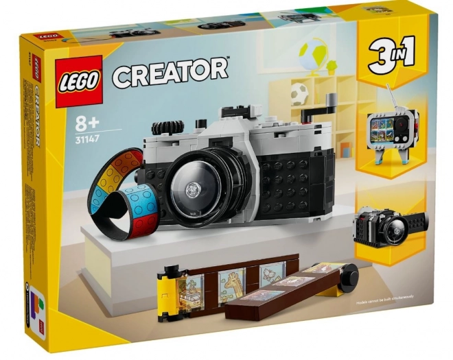 Retro Style Camera Building Set