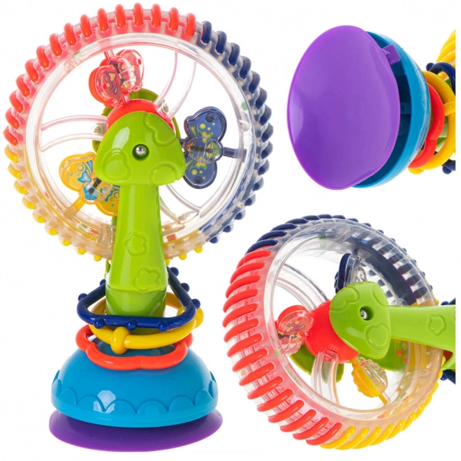 Ferris Wheel Rattle Toy with Suction Cup