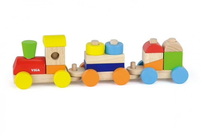 Wooden Train Toy Set