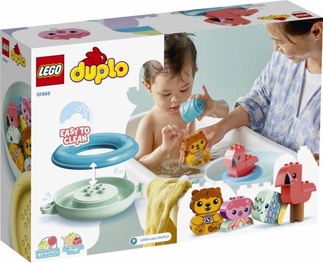 Duplo Bath Time Fun: Floating Island with Animals