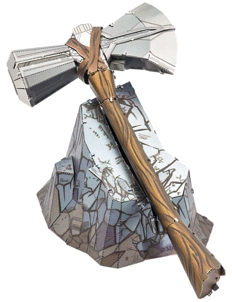 Metal Earth 3D Puzzle - Avengers Thor's Axe