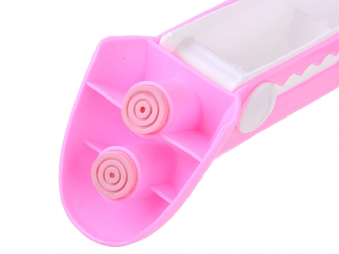 Pink Step Toilet Trainer with Adjustable Height