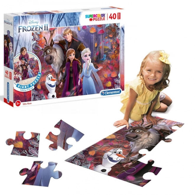 Floor Puzzle 40 Pieces Frozen 2