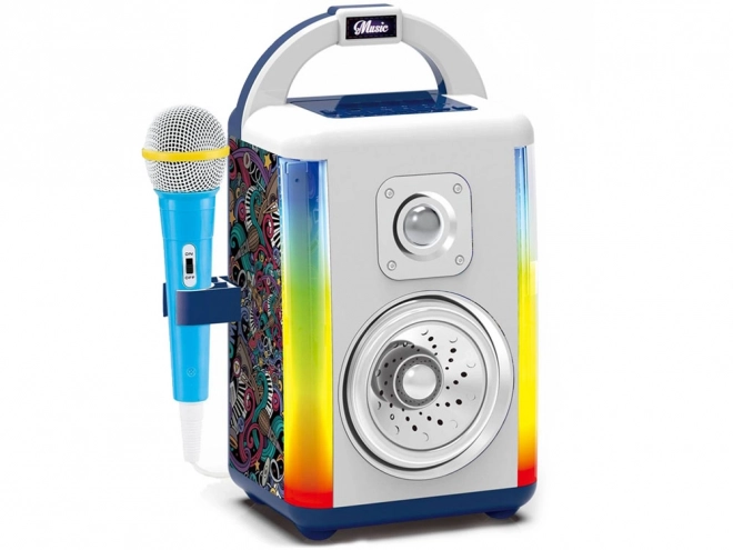 Wireless Disco Speaker with Microphone for Kids