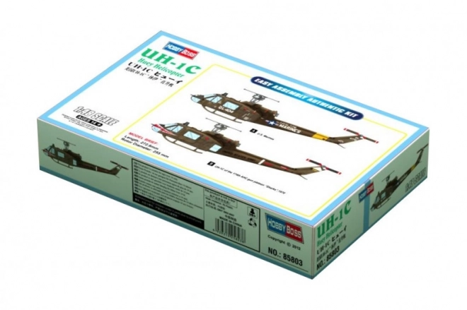 Plastic Model Helicopter UH-1C Huey