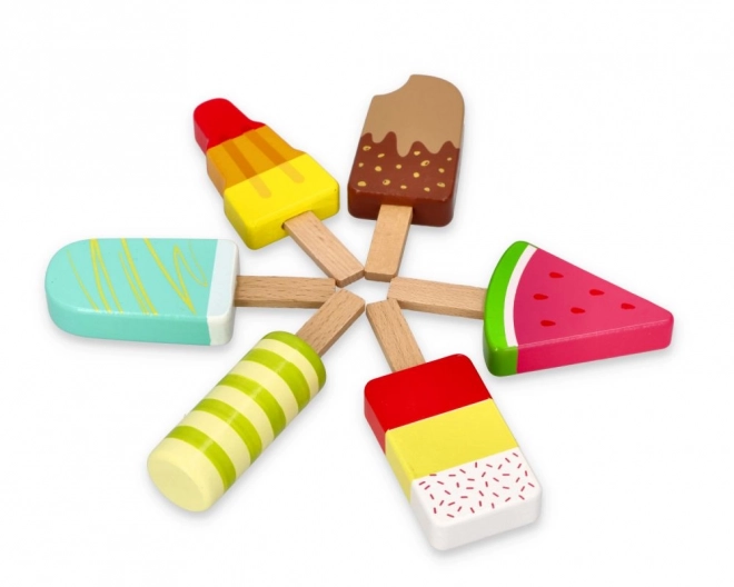 Wooden Ice Cream Pops