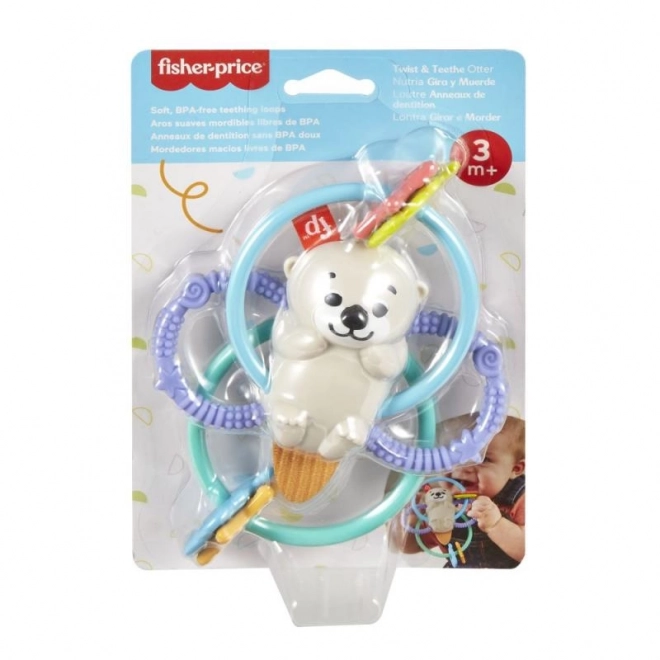 Fisher-price Teether Otter Toy