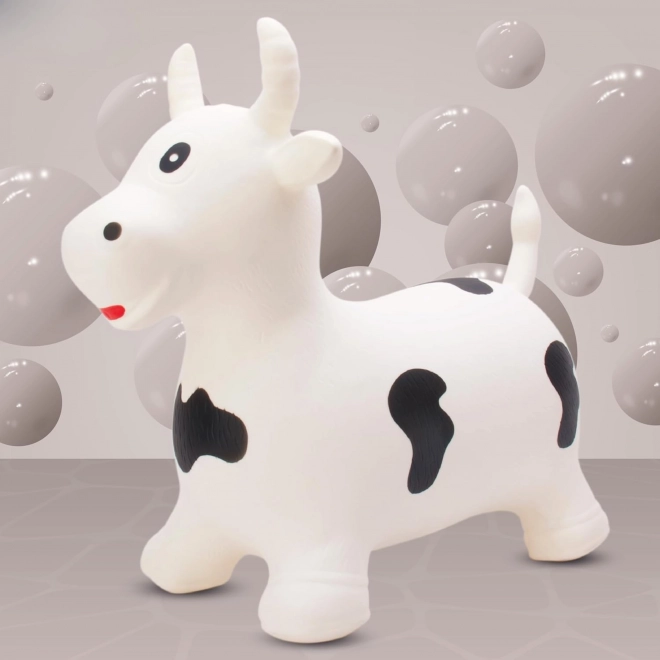 Hüpfkuh Woopie + Luftpumpe