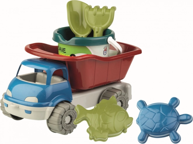 Recycled Sand Playset with Car