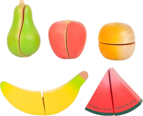 Realistic hook-and-loop fruit