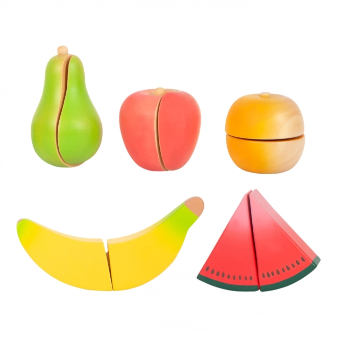 Small Foot Wooden Fruit Cutting Set