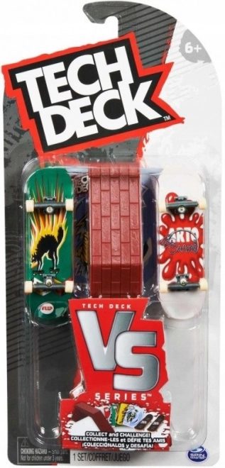 Tech Deck Fingerboard Double Pack with Obstacle