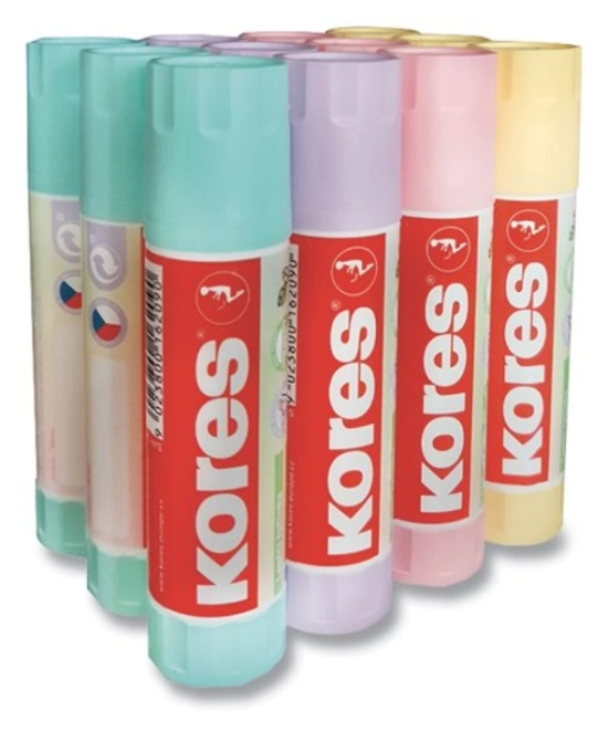 Kores Adhesive Stick Pastel Colors 20g