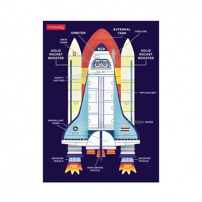 Space Shuttle Puzzle 48 Pieces