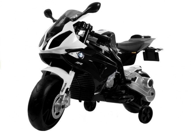 Battery-Powered BMW S1000RR Black Motorcycle for Kids