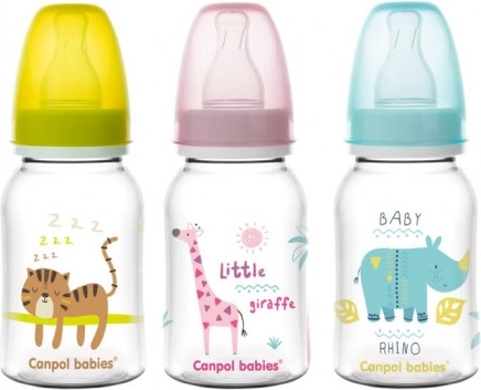 Canpol babies Fles met AFRIKA-opdruk 120 ml