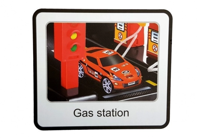 5-Level Battery-Operated Toy Parking Garage with Lights and Elevator