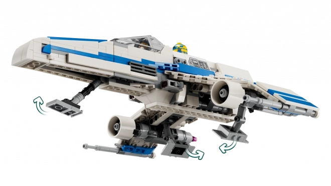 E-Wing vs Shin Hati Starfighter LEGO Set