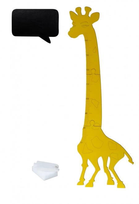 Wooden Giraffe Height Chart