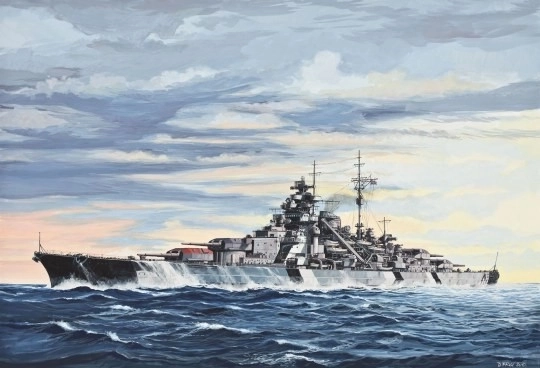 Revell Bismarck German Battleship Model Kit