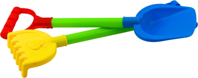 Praktická lopatka a hrábě pro velké nápady