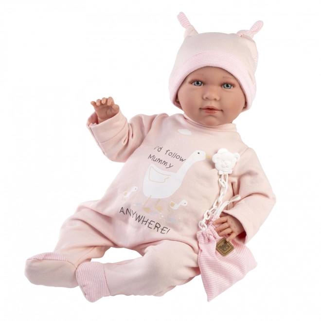 Realistic Talking Newborn Doll with Sounds 42cm