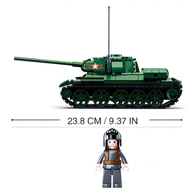 Sluban T34/85 Tank Building Set