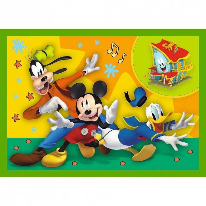 Mickey Mouse Clubhouse Friends Puzzle Set 4-in-1