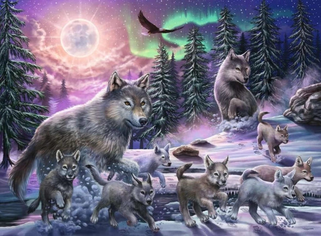 Ravensburger Puzzle Northern Wolves XXL 150 Pieces