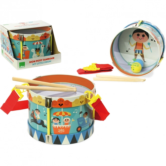 Metal Drum for Kids by Vilac