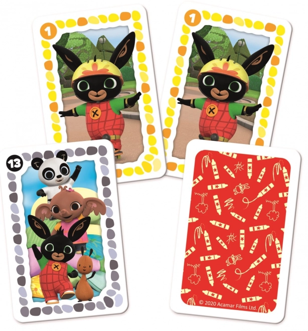 Trefl Card Game Black Peter Bunny Bing